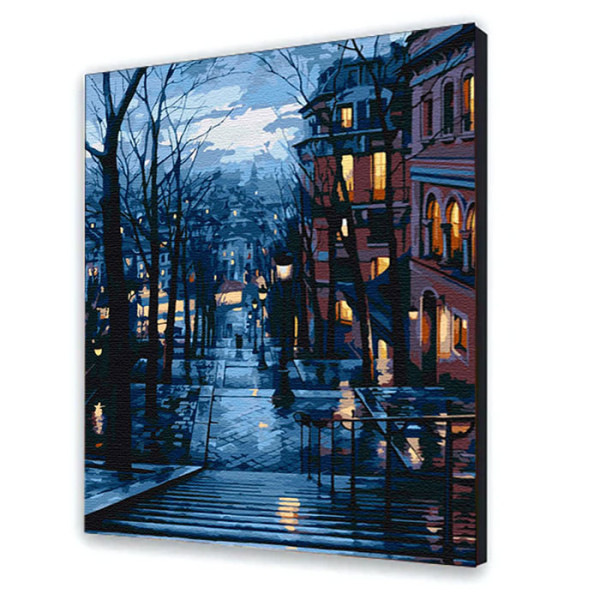 Картина за номерами "Вечірня тиша" 40*50 см 11676-AC