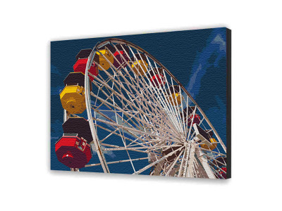 Картина за номерами "Колесо огляду" 40х50 см 11204-AC