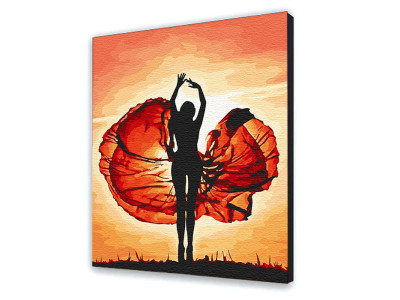 Картина за номерами з лаком ArtCraft "Магія танцю" 40*50 см 10244-AC