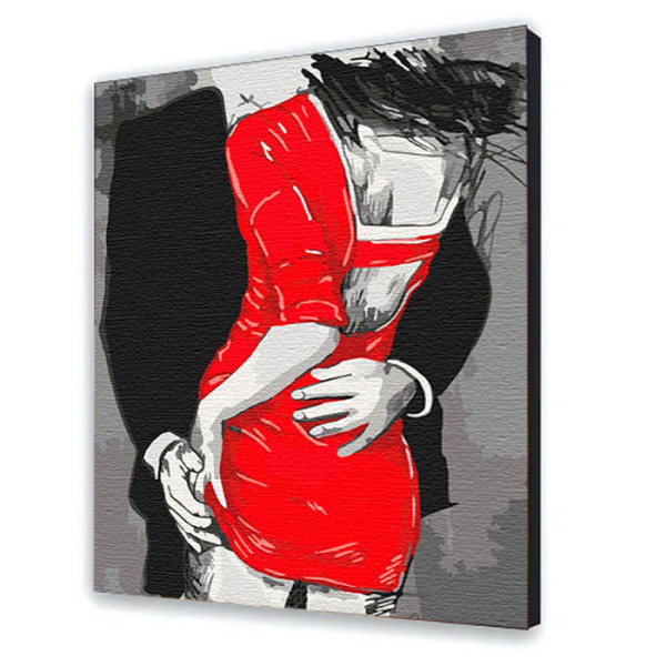 Картина за номерами з лаком ArtCraft "Пристрасть на двох" 40*50 см 10307-AC