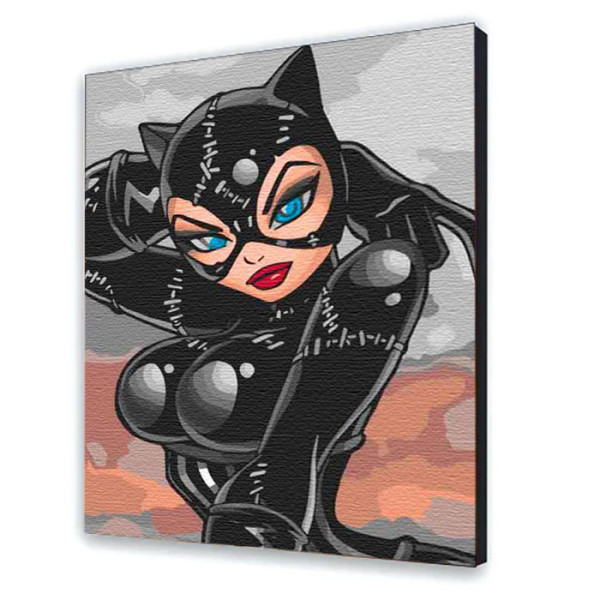 Картина за номерами з лаком ArtCraft "Справжня кішка" 40*50 см 10310-AC