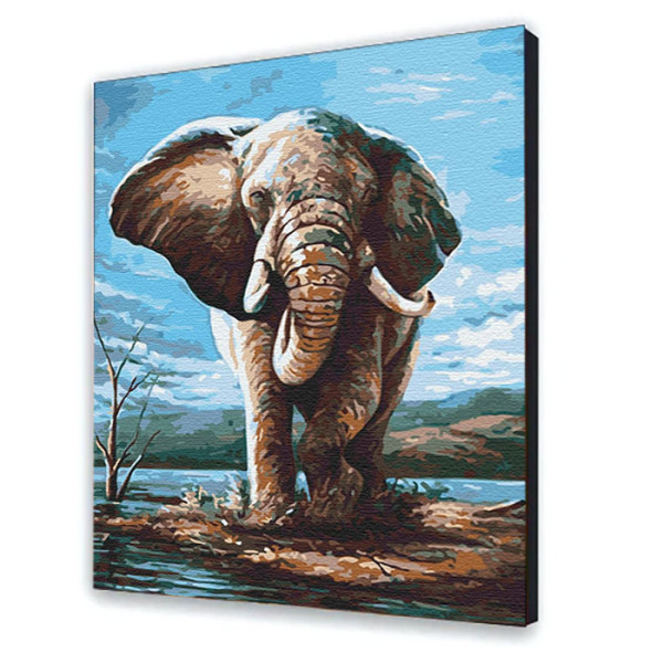 Картина за номерами "Могутня постать" 40*50 см 11502-AC