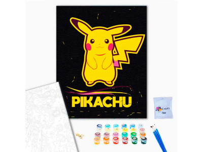 Картина за номерами "Пікачу" 40*50 см без підрамника 16047-ACNF