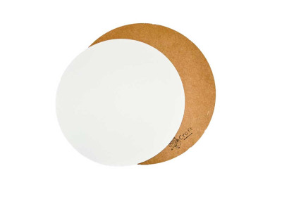 ДВП ґрунтоване кругле діаметром 30 см 17022 ДВП ґрунтоване кругле діаметром 30 см 17022