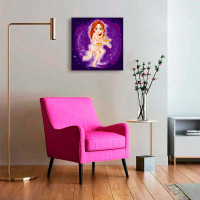 Картина за номерами "Знаки зодіаку. Терези" 40*40 см 10107-AC