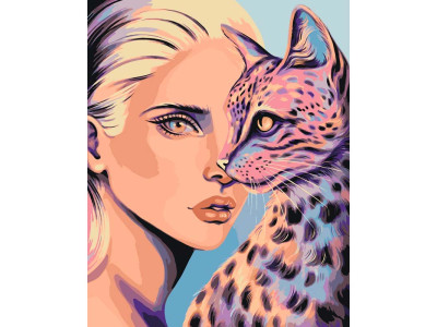 Картина за номерами "Загадкові красуні" ArtCraft 40*50 см 10130-AC