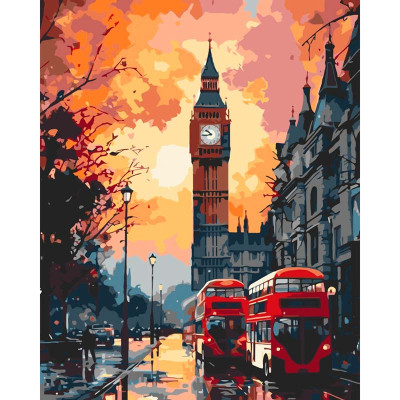 Картина за номерами "Big Ben" ArtCraft 40*50 см 11045-AC