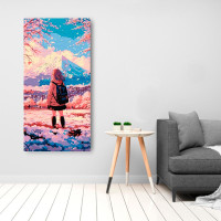 Картина за номерами "Прогулянка в горах" Artcraft 40*80 см 10123-AC