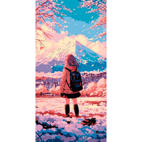 Картина за номерами "Прогулянка в горах" Artcraft 40*80 см 10123-AC Картина за номерами "Прогулянка в горах" Artcraft 40*80 см 10123-AC