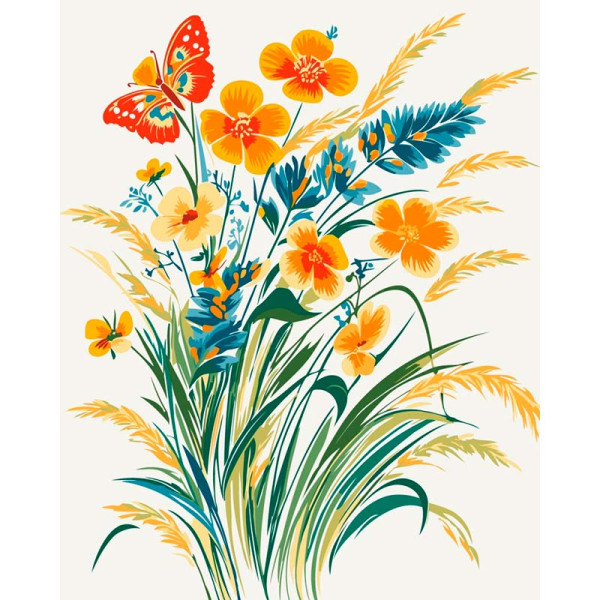 Картина за номерами "Палітра літа" Artcraft 40*50 см 13148-AC