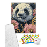 Картина за номерами Art Craft "Квіткова пандочка" 40*50 см 11697-AC