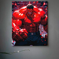 Картина за номерами Artcraft "Червоний халк" 40*50 см 16522-AC