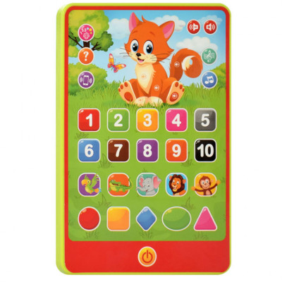 Детский интеракивный планшет SK 0016(Green) на укр. языке
