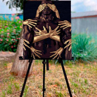 Картина за номерами Дотики рук Strateg 30х40 см SS6814