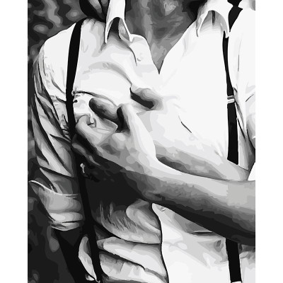 Картина за номерами Stateg "В руках кохання" 40х50 см SY6306