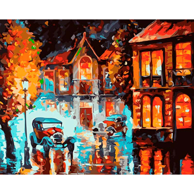 Картина за номерами "У старому місті" км Лавка Чудес 40 x 50 см у коробці LC30053