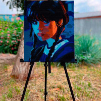 Картина за номерами "Холодний погляд" 40*50 см 10406-AC Картина за номерами "Холодний погляд" 40*50 см 10406-AC