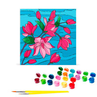 Картина за номерами "Магнолія" 30*30 см 13045-AC