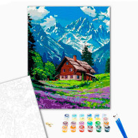 Картина за номерами "Гірський спокій" Artcraft 40*50 см 11036-AC