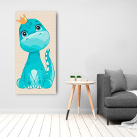 Картина за номерами "Cute dino" ArtCraft 40*80 см 15112-AC