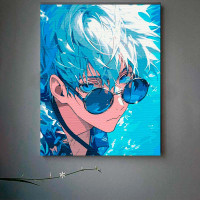 Картина за номерами "Ґоджьо Сатору" 40*50 см 16090-AC