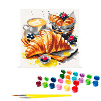 Картина за номерами "Французький сніданок" Artcraft 40*40 см 12027-AC