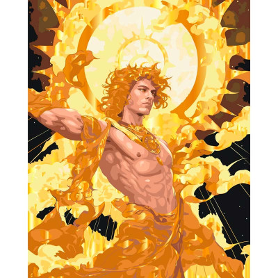 Картина за номерами "Володар світла" ArtCraft з металізованими фарбами 40*5 16124-AC