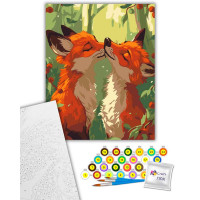 Картина за номерами ArtCraft "Ніжні лисички" 40*50 см 11690-AC