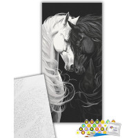 Картина за номерами Art Craft "Світло і тінь" 40x80 см 11559-AC
