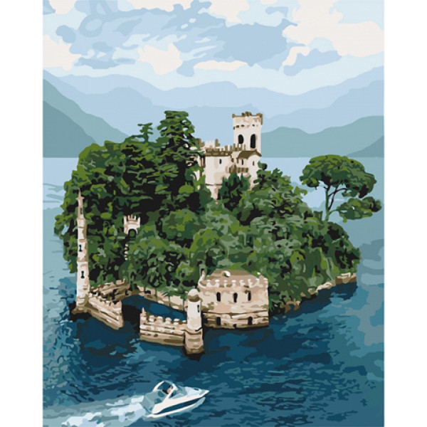 Картина за номерами "Таємничий острів" 40x50см КНО3564
