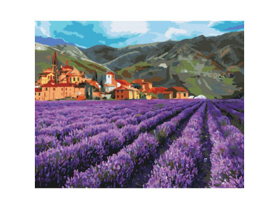 Картина за номерами Гірська лаванда 40*50 КНО2216