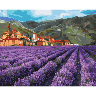 Картина за номерами Гірська лаванда 40*50 КНО2216