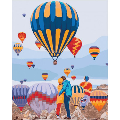 Картина за номерами Повітряні мрії 40*50 КНО4503