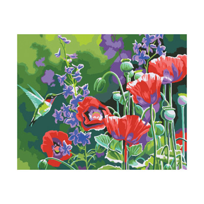 Картина за номерами "Колібрі" 40*50 см КНО2432