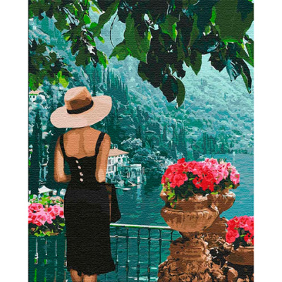 Картина за номерами "Незнайомка" КНО4745 Картина за номерами "Незнайомка" КНО4745