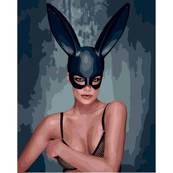 Картина за номерами "Спокуслива незнайомка" 40х50 см. KHO4900