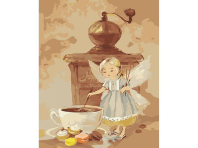 Картина за номерами Маленька феєчка 40*50 КНО2645