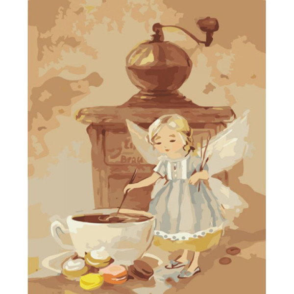 Картина за номерами Маленька феєчка 40*50 КНО2645