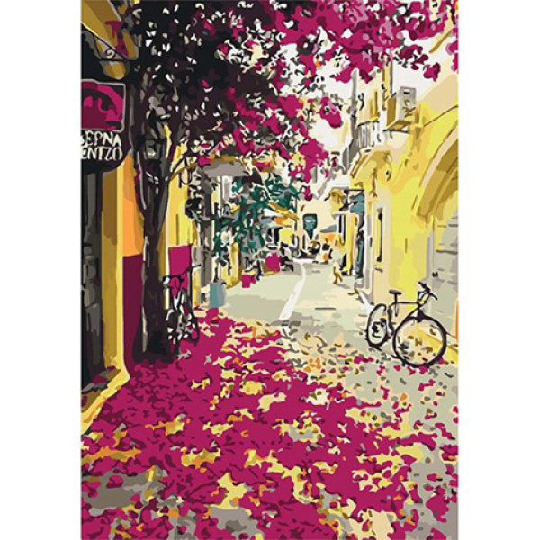 Картина за номерами Яскрава Греція 35*50 КНО3509