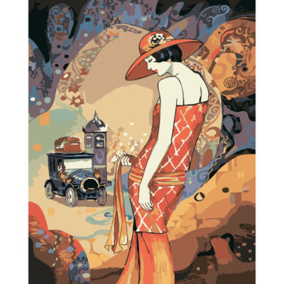 Картина за номерами Стиль ретро 40*50 КНО2650 Картина за номерами Стиль ретро 40*50 КНО2650