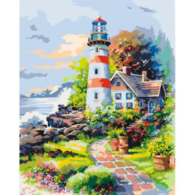 Картина за номерами Притулок мрій 40*50 КНО2719 Картина за номерами Притулок мрій 40*50 КНО2719