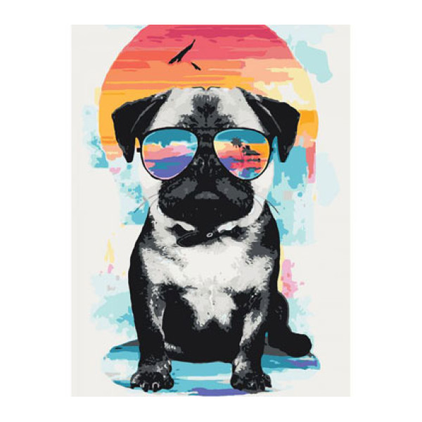 Картина за номерами Літніми вечорами 40*50 КНО4073