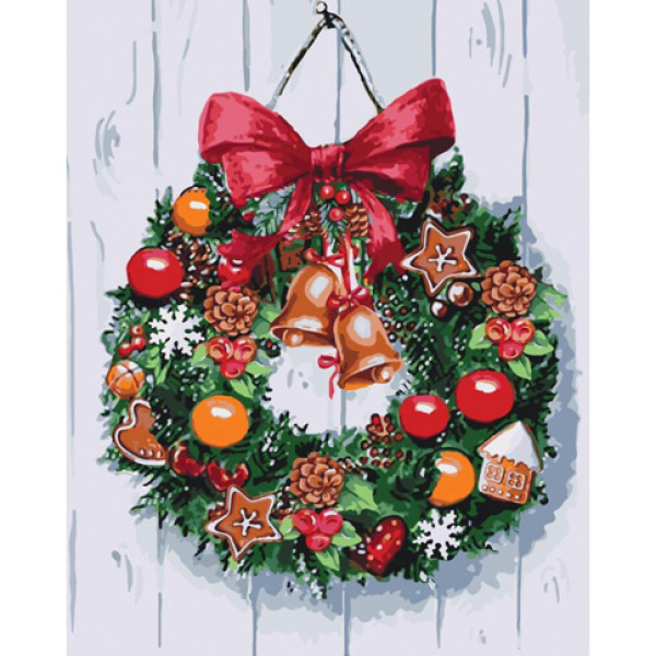 Картина за номерами Запрошення на свято 40*50 КНО5534