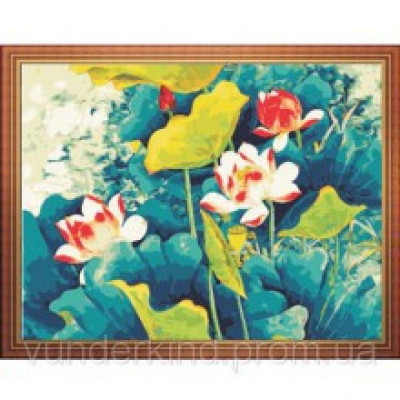 Картина за номерами Лотоси MG 125