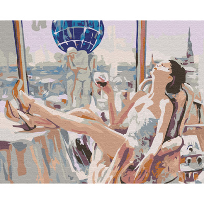 Картина за номерами В очікуванні прекрасного 40 x 50 см GX30457