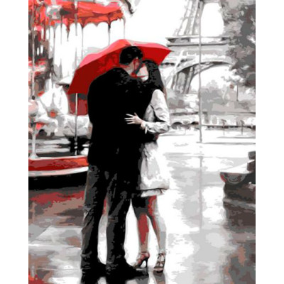 Картина за номерами "Французький поцілунок" LC10099