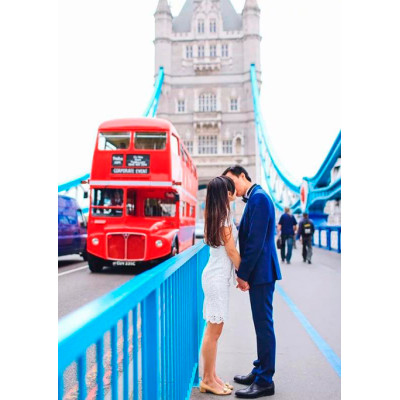 Картина за номерами "Кохання в Лондоні" ТМ Крамниця Чудес 40 x 50 см LC10022