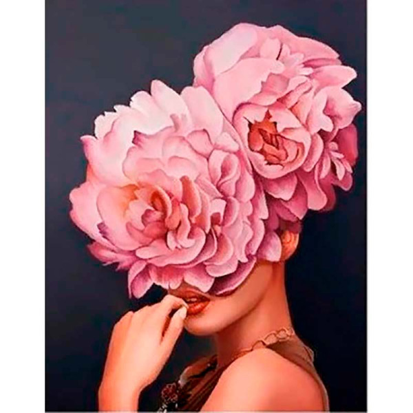 Картина за номерами "Дівчина-фантазія" LC10073