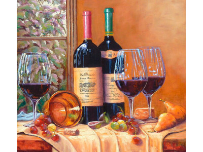 Картина за номерами "Винний букет" LC50019