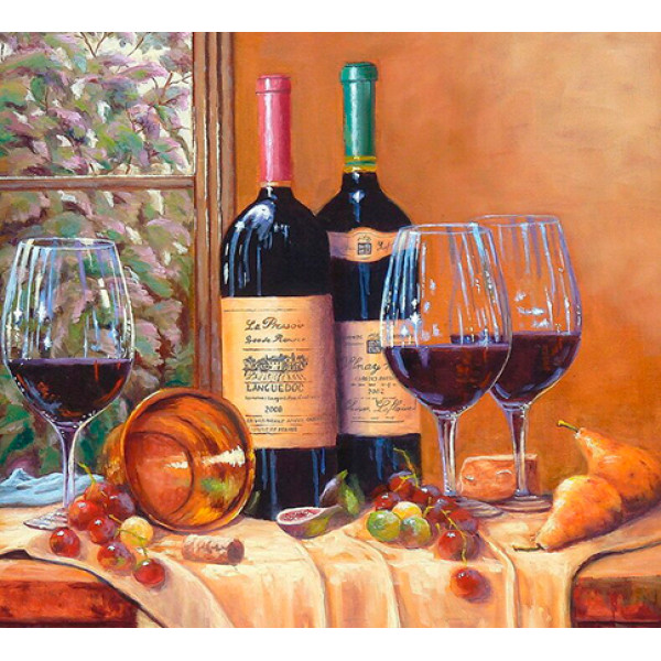 Картина за номерами "Винний букет" LC50019